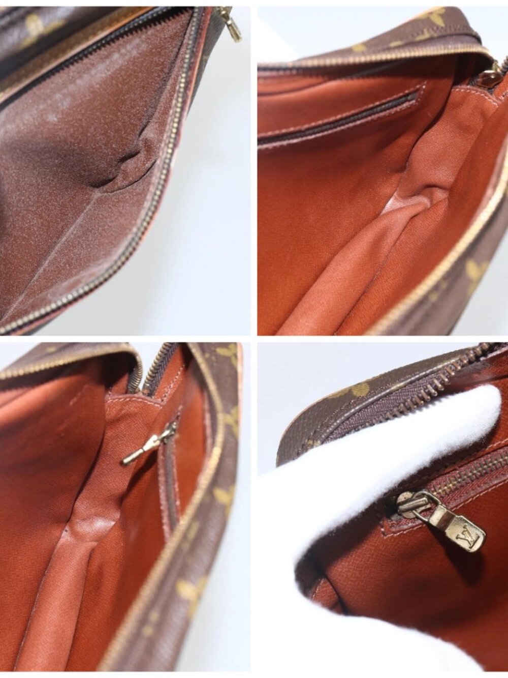 LOUIS VUITTON Monogram Marly Dragonne GM Clutch Bag M51825 LV Auth - Picture 16 of 16